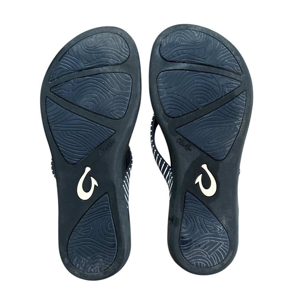 Ho'ōpio Sandals in Trench Blue - Picture 4 of 5